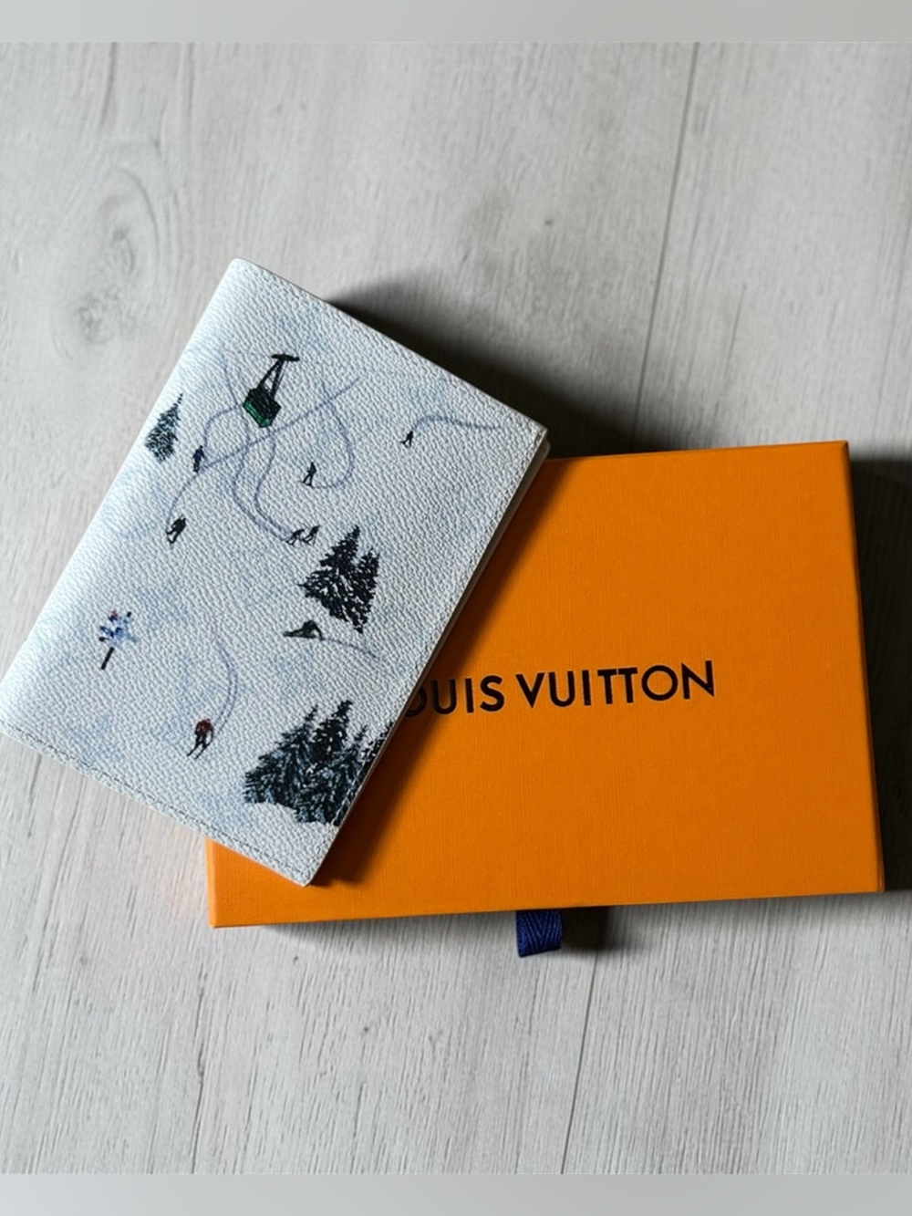 Louis Vuitton Ski White Passport Holder